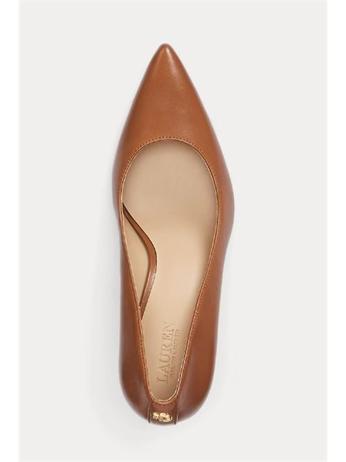 Décolleté Lanette in cuoio nappa LAUREN RALPH LAUREN | LANETTE-PUMPS-CLOSED TOE.LAUREN TAN